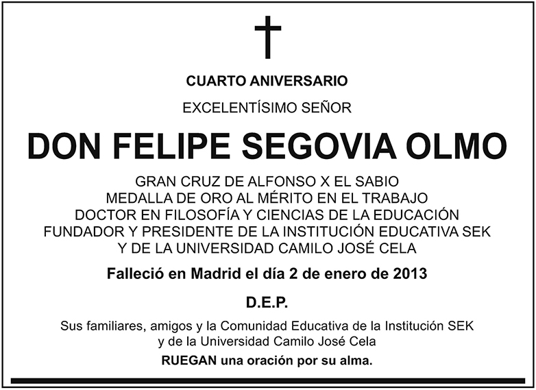Felipe Segovia Olmo
