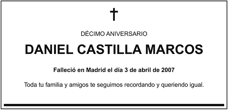 Daniel Castilla Marcos